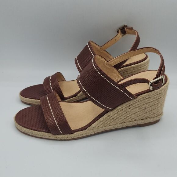 Jack Rogers Brown Sunset Wedge - Picture 2 of 8